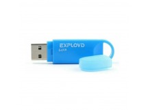 USB  64GB  Exployd  570  синий