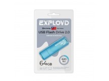 USB  64GB  Exployd  620  синий
