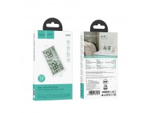 Датчик температуры и влажности с часами 5в1 Hoco HX42 Indoor гигротермометр