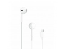 Наушники-гарнитура EarPods Type-C (для iPhone) Оригинал 100% в упаковке с Лого Белый