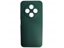 Чехол силиконовый Tecno Spark 30С Silicone Cover Nano темно-зеленый