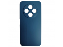 Чехол силиконовый Tecno Spark 30С Silicone Cover Nano темно-синий