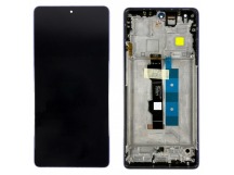 Дисплей для Xiaomi Redmi Note 13 Pro 4G (23117RA68G) модуль с рамкой Фиолетовый - OR (SP)