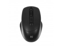 Беспроводная мышь DEFENDER Feam MM-296 черный,4D,800-1600dpi,бесшумн, черный (1/40)