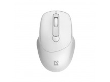 Беспроводная мышь DEFENDER Feam MM-296 белый,4D,800-1600dpi,бесшумн, белый (1/40)