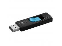 USB  32GB  A-Data  UV220  чёрный/голубой