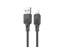 Кабель USB - Lightning HOCO X101 (черный) 1м