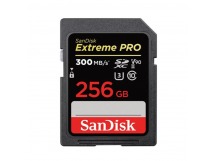 SDXC  256GB  SanDisk Class 10 Extreme Pro UHS-II (300 Mb/s)