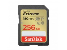 SDXC  256GB  SanDisk Class 10 Extreme V30 UHS-I U3 (180 Mb/s)