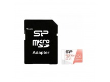 MicroSDXC  256GB  Silicon Power Class 10 Superior Golden, UHS-I U3 A1 (R/W 100/80 Mb/s) + SD адаптер