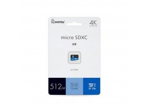 MicroSDXC  512GB  Smart Buy Сlass 10 Ultra UHS-I U3 V30 A2 (150/165 Mb/s) без адаптера