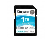 SDXC  1TB  Kingston Class 10 UHS-I U3 V30 Canvas Go Plus (170/90 Mb/s)