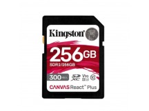 SDXC  256GB  Kingston Class 10 UHS-II U3 V90 React Plus (300 Mb/s)