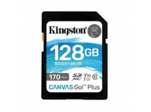 SDXC  128GB  Kingston Class 10 UHS-I U3 V30 Canvas Go Plus G4 200R V30