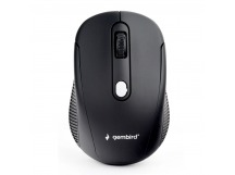 Мышь компьютерная беспроводная "Gembird" MUSW-420, 4кн.+колесо кнопка, 1600DPI, 2.4ГГц, чёрная