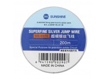 Проволока-перемычка Sunshine SS-007E (0,007 мм, сверхтонкая, без изоляции)