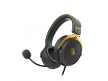 Игровая гарнитура A4TECH Bloody M590i Sports 1м мониторные USB оголовье (M590I SPORTS LIME), желтый/серый (1/10)