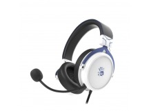 Игровая гарнитура A4TECH Bloody M590i Sports 1м мониторные USB оголовье (M590I SPORTS NAVY), синий/белый (1/10)