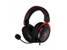 Игровая гарнитура A4TECH Bloody M590i Sports 1м мониторные USB оголовье (M590I SPORTS RED), красный/черный (1/10)