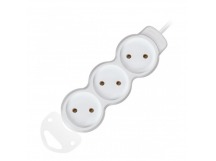 Удлинитель SMARTBUY 3 гнезда 10 метров 10А/2,2кВт без заземления ПВС 2х1,0 мм² (1/30)