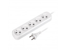 Удлинитель SMARTBUY 5 гнезд 5 метров 10А/2,2кВт без заземления ПВС 2х1,0 (1/40)
