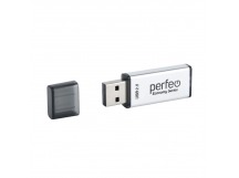 USB 2.0 Flash накопитель  8GB Perfeo E03 economy series, серебристая
