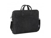 Сумка для ноутбука DEFENDER Solid 15.6" PU кожа, черный, карман (1/30)