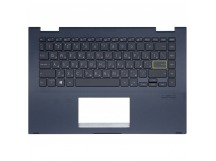 Топ-панель 90NB0U21-R31RU0 для Asus темно-синяя с подсветкой