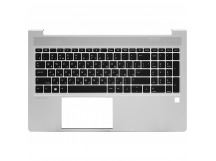 Топ-панель HP ProBook 450 G10 серебряная без подсветки