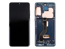 Дисплей для Samsung Galaxy S20+ (G985F) модуль с рамкой Черный - OR Ref. (SP)