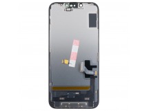 Дисплей для iPhone 14 (A2883) в сборе с тачскрином Черный - (Soft OLED, Full HD) (площадка под IC)