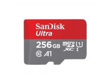 MicroSDXC  256GB  SanDisk Class 10 Ultra UHS-I  A1 (120 Mb/s) без адаптера