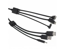 Кабель VR 3в1 (HDMI + USB +DC3.5) для HTC VIVE, HDMI 4K@30Hz 5 м, VCOM <CU416-5M> (1/40)