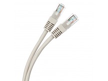 Патч-корд литой AOPEN UTP кат. 5е, серый, 1.5 м. (1/100)