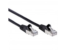 Патч-корд литой iOpen FTP кат. 5e (7/0.16) черный, 10m <ANP522B-BK-10M>