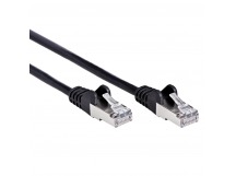 Патч-корд литой iOpen FTP кат. 5e (7/0.16) черный, 2m <ANP522B-BK-2M>