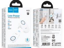 Беспроводной дверной звонок Hoco HI25, цвет белый