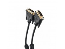 Кабель DVI-D--DVI-D Dual link 25M/25M, экран, феррит.кольца, 1.8м TELECOM <TCG441D-1.8M>(1/50)
