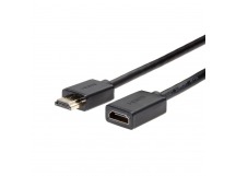 Кабель удлинительный HDMI-19M---HDMI-19F ver 2.0, 2m, TELECOM <TCG-235MF-2M> (1/60)