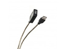 Кабель удлинительный USB 2.0-repeater, активный <Am--> Af> 10м TELECOM <TUS7049-10M> (1/50)