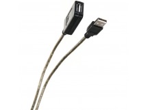 Кабель удлинительный USB 2.0-repeater, активный <Am--> Af> 15м TELECOM <TUS7049-15M> (1/40)