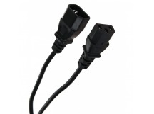 Кабель UPS - устройство 220V (IEC-320-C13/C14) <VDE>3G0,75mm2 ,3,0m, медь,TELECOM <TE001-CU0.75-3M> (1/50)