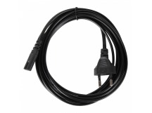 Кабель для аудио-видео техники IEC-320-C7, 2-pin 3m ,черный, iOpen<ACE023-3.0M> (1/100)