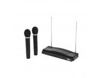 Беспроводная микрофонная система RITMIX RWM-210,  2 микрофона,