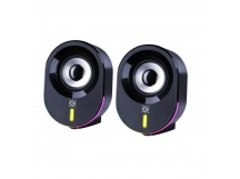 Акустическая 2.0 система DEFENDER Solar 8 10Вт, BT/Light питание от USB, черный (1/12)