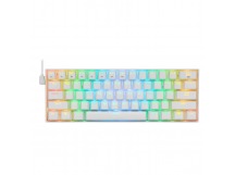 Клавиатура беспроводная REDRAGON Draconic RU,RGB, bluetooth 5.0, белая (1/20)