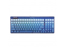 Клавиатура беспроводная REDRAGON Garen Pro RU, игровая, BT/2.4G , RGB, градиент, бело-голубая (1/10)