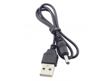 Кабель USB D12 3.5*1.35 (черный) 1,8м