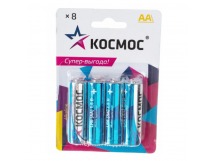 Элемент питания КОСМОС  LR6  BL8 (8/96)