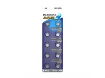 Элемент питания SAMSUNG PLEOMAX AG11 (361) LR721, LR58 Button Cell (10/100/1000/98000)